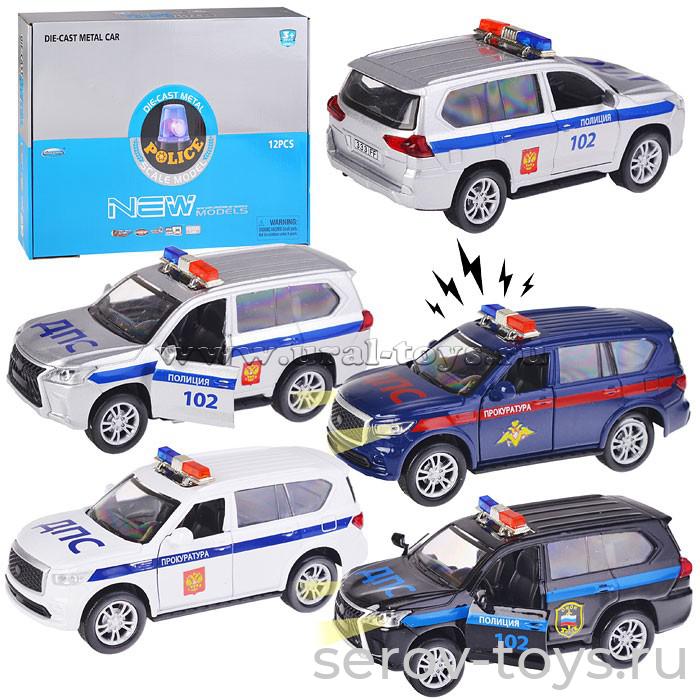 Модель  ДПС FY6208R-12D в кор 12шт металл свет звук