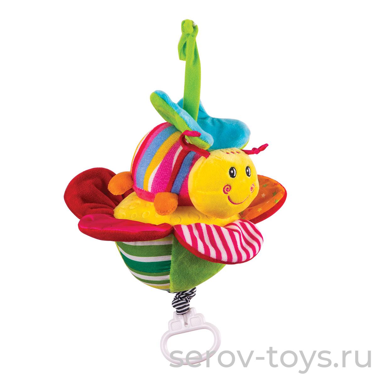 Игрушка-подвеска Весна 14S004MB музыкальная Happy Snail