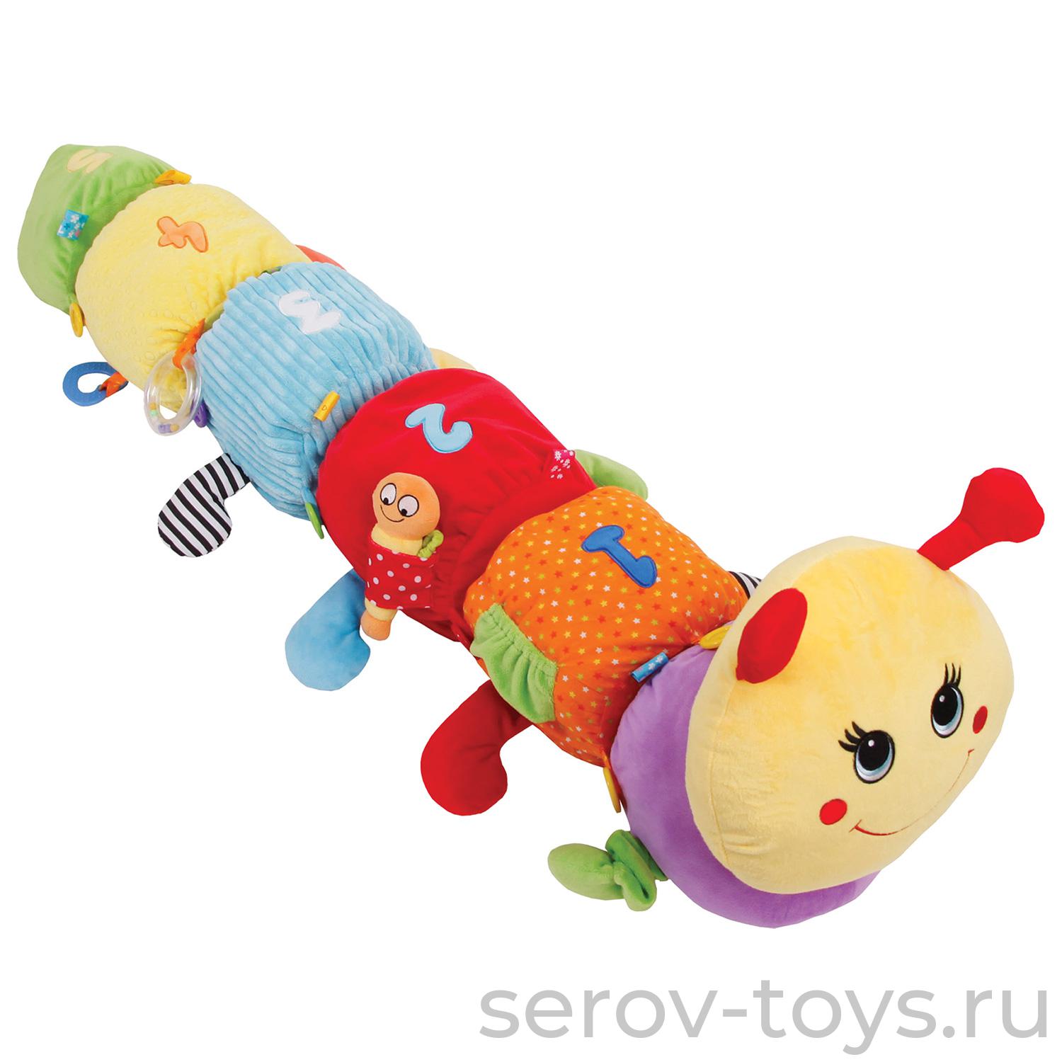 Развивающая игрушка Гусеница 14HS09IG Happy Snail
