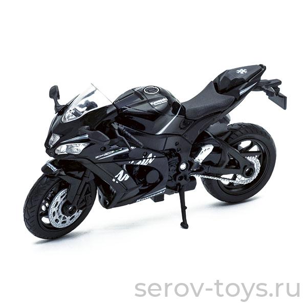 Модель 1:18 мотоцикла 12845P Kawasaki Ninja ZX-10RR