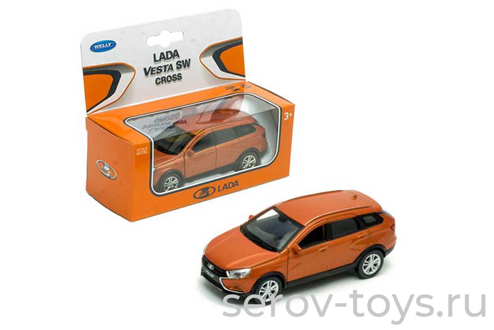 Модель 1:34-39 43763 Lada Vesta SW Cross Гражданская