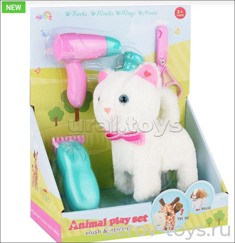 Кошка Мила T829-3 с аксесс в кор