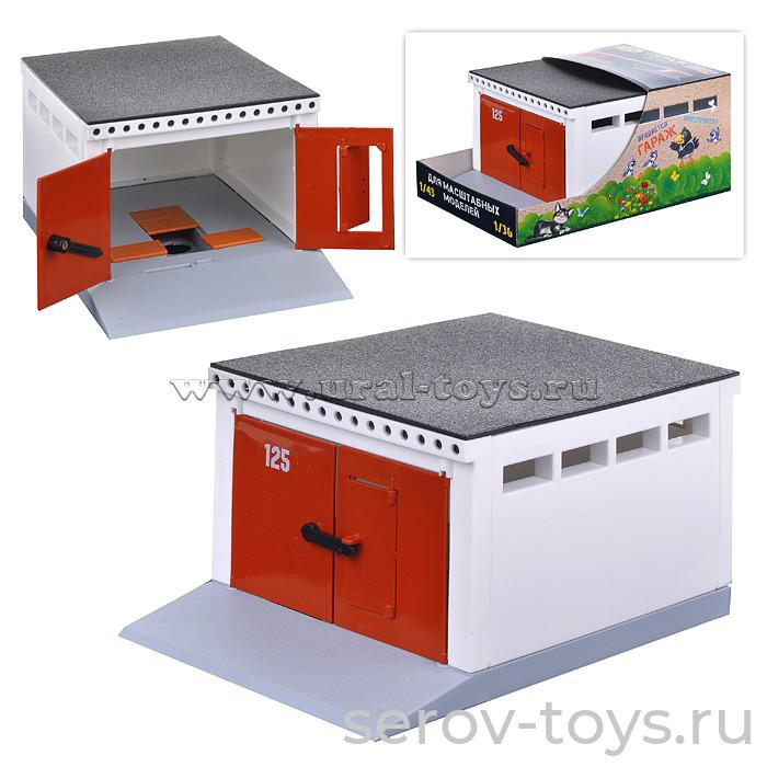 Гараж с распашными воротами С-191-Ф