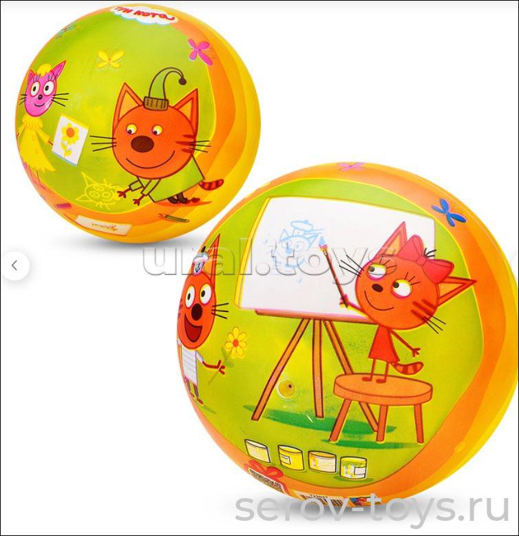 Мяч ПВХ Три кота Т23027 в сетке 23см 1toy