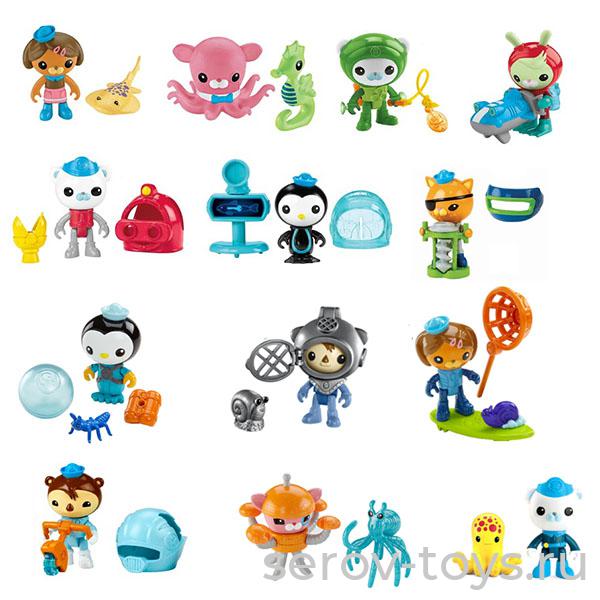 Octonauts Фигурки персонажей V1381 с акссес в ассорт MATTEL