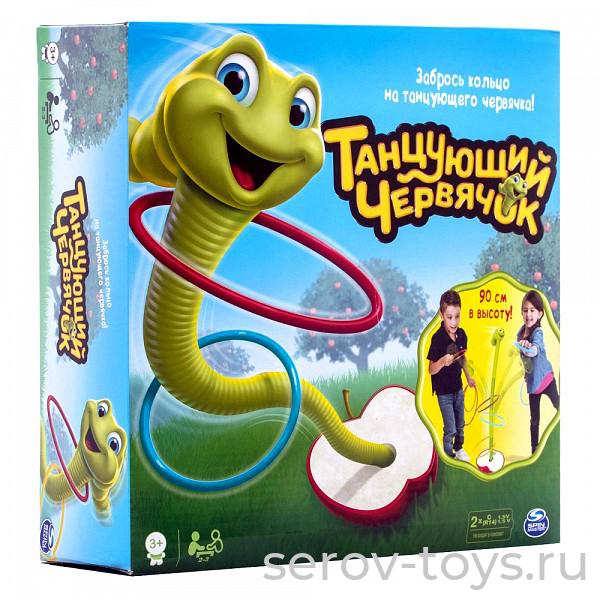 Игра настольная 34289 Танцующий червячок (Wobbly Worm) Spin Master  (Скидка 25% Дефект упаковки)