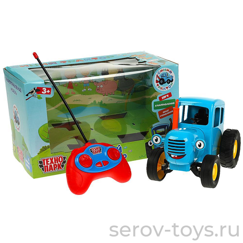 Модель Технопарк BLUTRA-20RCS-BU Синий трактор р/у 20см в кор