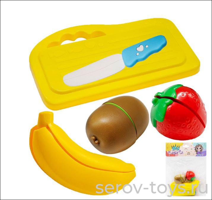 Набор фруктов для резки 22-2YS с подносом в пак Miss Kapriz