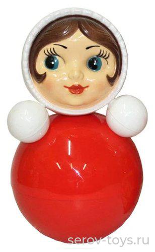 Неваляшка 6С-007 Девочка 260мм в уп Котовск Завидов***