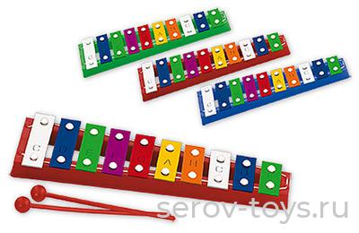 Металлофон МА-003, 3406PL 10 тонов