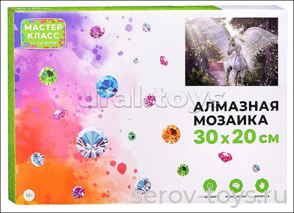 Набор ДТ Алмазная мозаика MKA3020-134 Волшебство 30*20см светится в темноте в кор Мастер класс