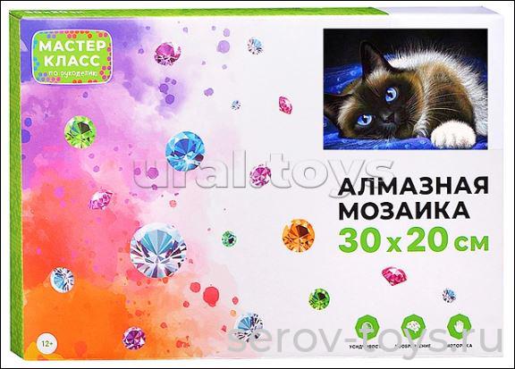 Набор ДТ Алмазная мозаика MKA3020-135 Изящность 30*20см светится в темноте в кор Мастер класс