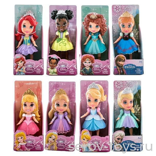 Кукла Дисней Принцесса 758960 Малышка7,5см.в асс.