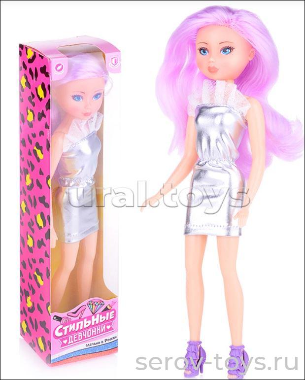 Кукла Виола В3854 Стильные девчонки 29см в кор Весна