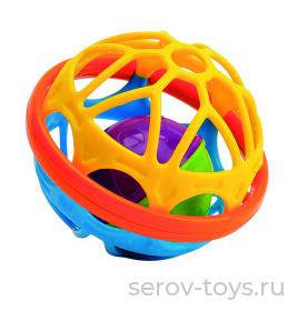 Погремушка TY9062 Гибкий шар Mioshi