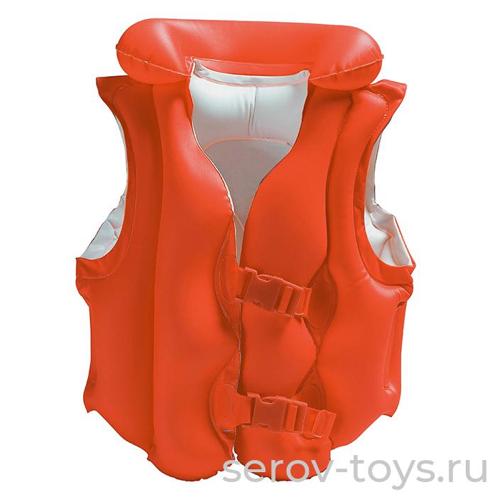 Жилет надув 58671 делюкс 3-6 лет в кор