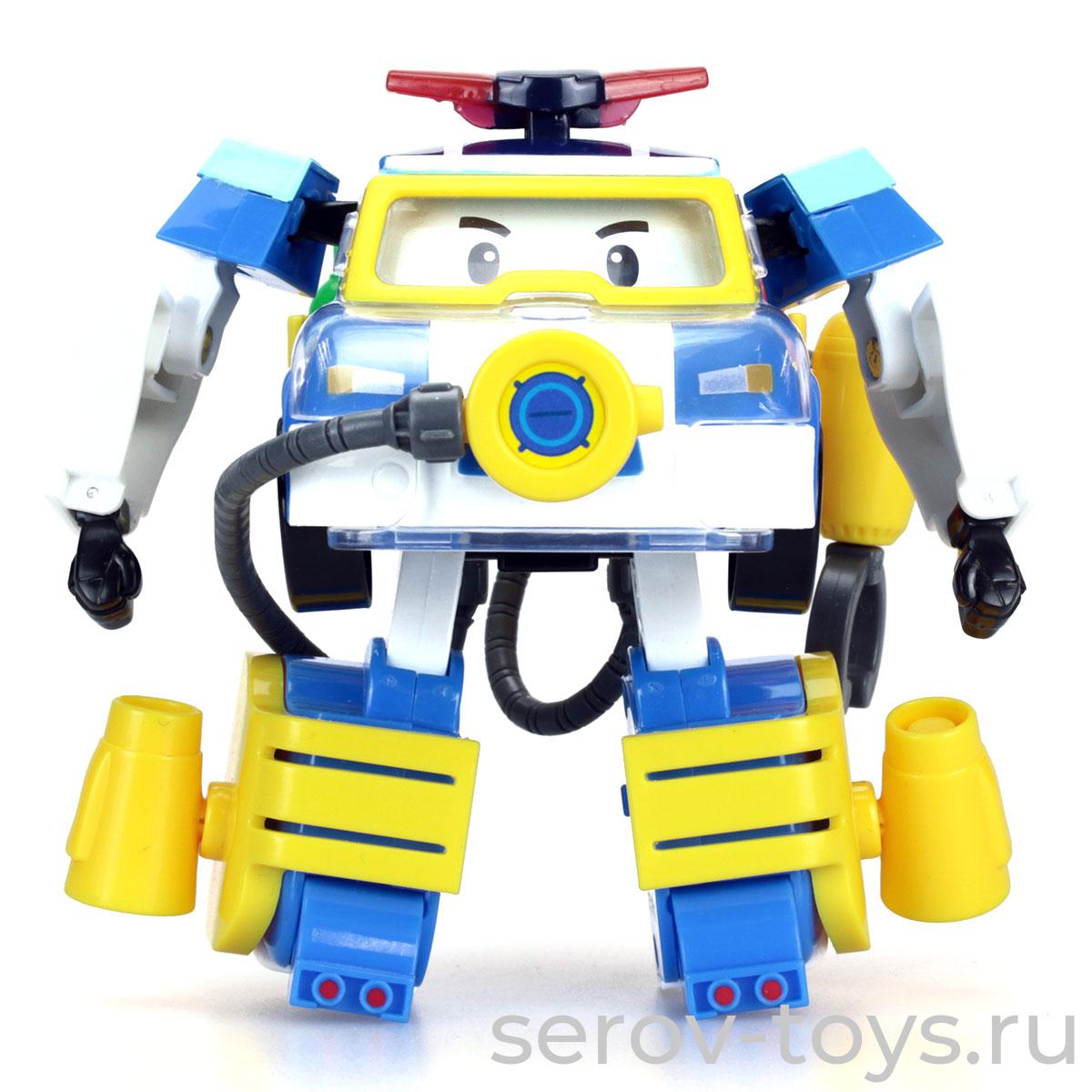 POLI 83310 Поли Водолаз трансформер 10см + костюм