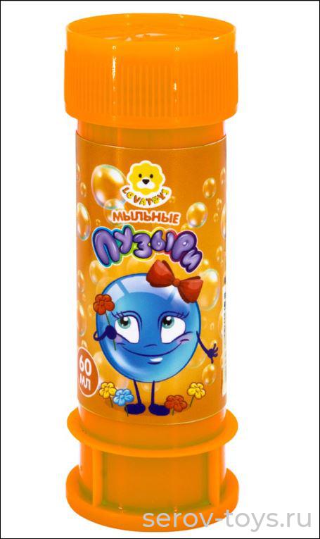 Мыльные пузыри ПМО01 Девочки 60мл Levatoys