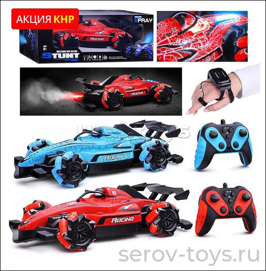 Машина р/у LH-C074-3 Быстрый вихрь Пульт+управление от руки с паром на аккум с заряд устр USB в кор