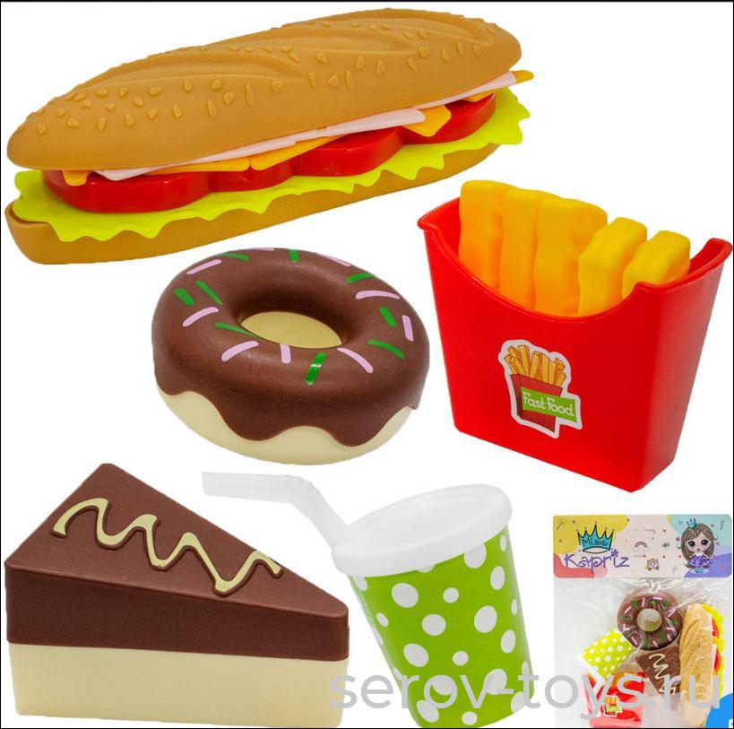 Набор продуктов YS8809 Фастфуд в пак Miss Kapriz+