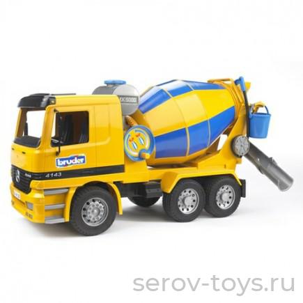Бетономешалка 01-665 МВ цвет желто синий