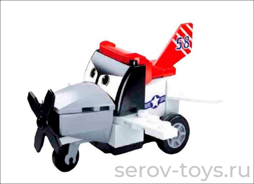 Брик Sluban 38-1071G Инерционная машинка-7 51 дет
