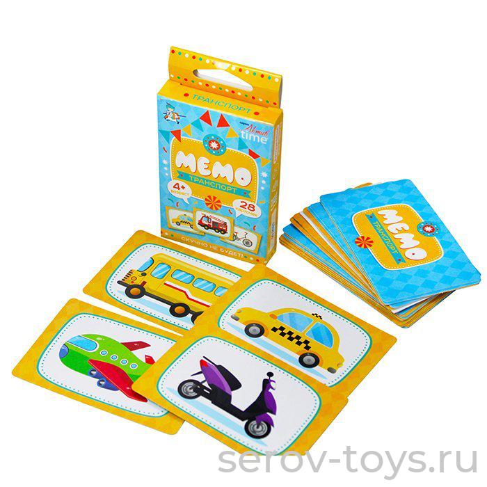 Игра МЕМО Транспорт 04346ДК Серия АКТИВ time