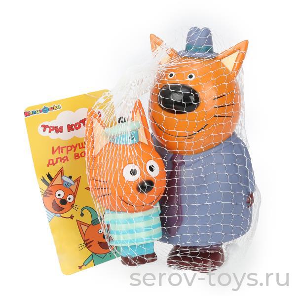 Пластизоль Капитошка LX18006 (50) Три кота Папа и Коржик в сетке Играем вместе