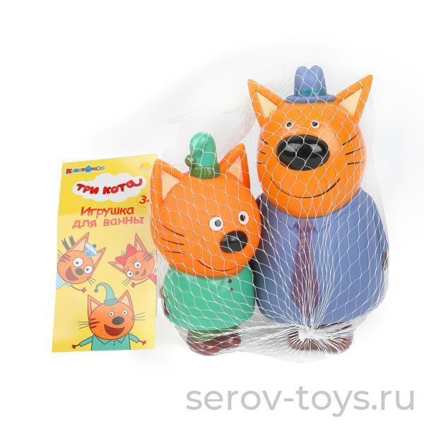 Пластизоль Капитошка LX18005 (50) Три кота Папа и Компот в сетке Играем вместе