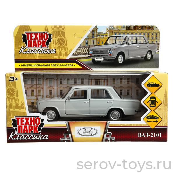 Модель Технопарк LADA ВАЗ-2101 Жигули 2101-12-GY (72) Классика Серая в кор