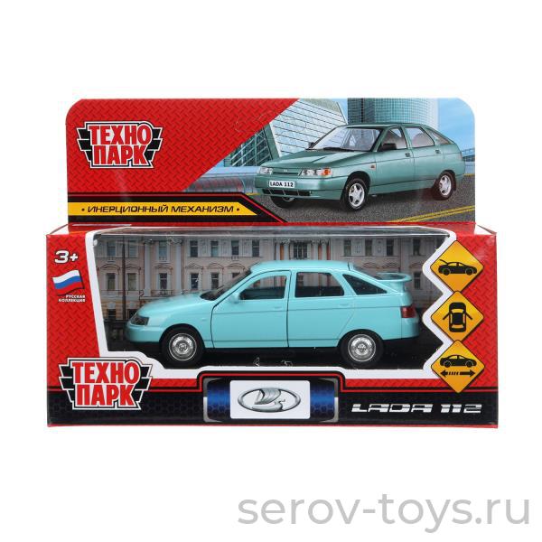 Модель Технопарк LADA ВАЗ-2112 Жигули 2112-12-LBU Светло-синяя в кор