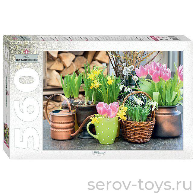 Пазл 560 Весенние цветы 78097 Степ