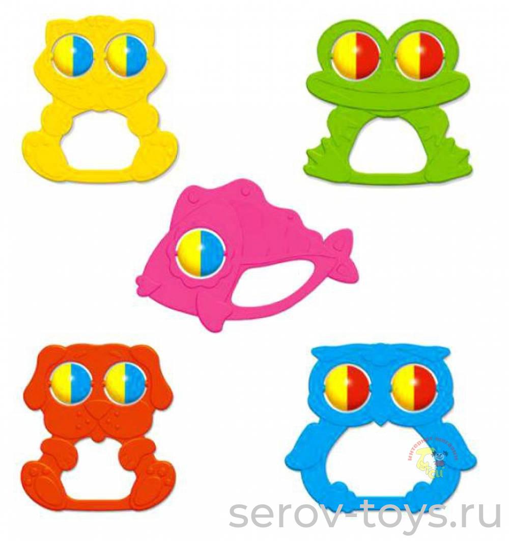 Погремушка 01532 Веселые друзья Стеллар