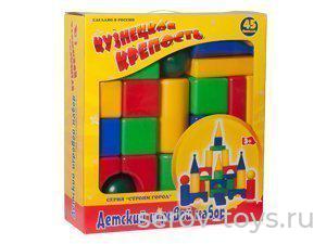 Кубики Кузнецкая крепость 45 эл в кор Новокузнецк