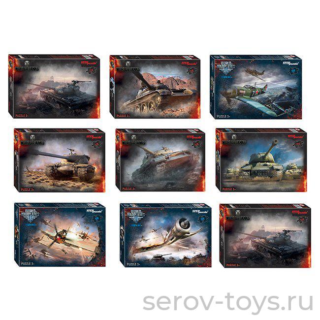 Пазл 120 World of Tanks 75165 в ассорт Степ