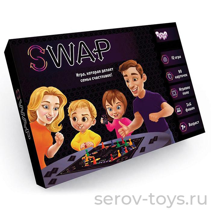 Настольная игра SWAP G-Swap-01-01 для всей семьи 6+ Danko Toys