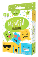 Игра настольная  Мемори ТК003 Смайлики 4+ карточная в кор