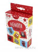 Игра настольная Мемори ТК007 Совушки 4+ карточная в кор