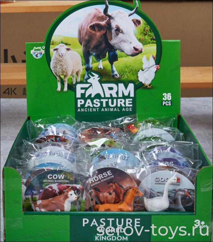 Фигурки животных JS20-4 домашние животное в шоубоксе микс FCJ0913025 в пак