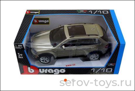 Модель 18-12076 ВВ BMW X5 металл1:18