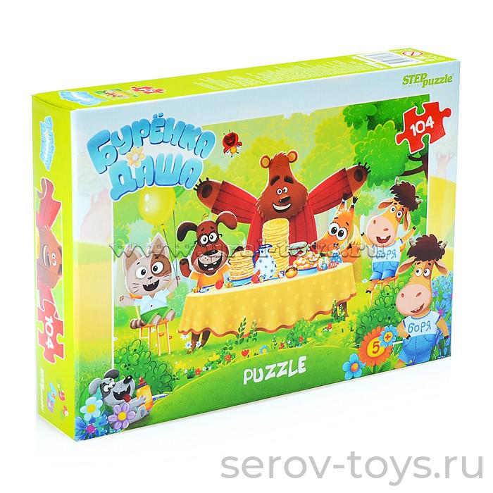Пазл 104 Буренка Даша 82188 Степ