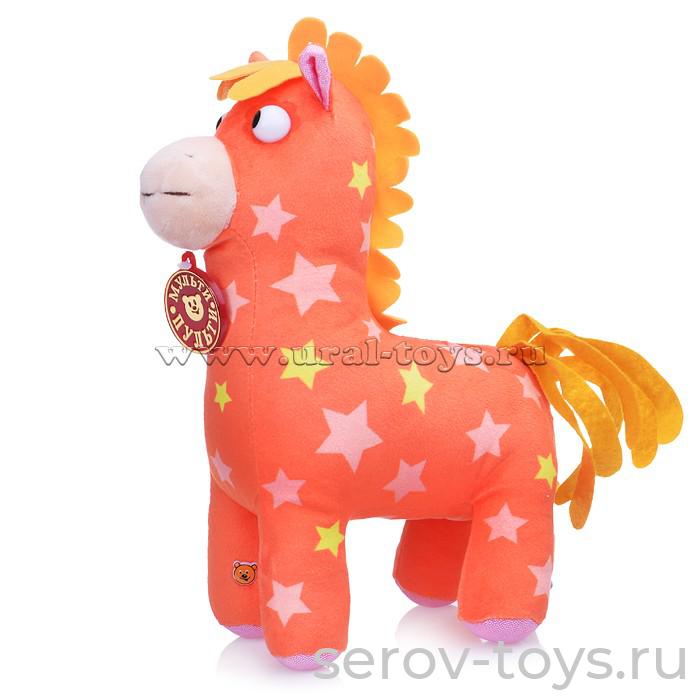 Мульти-Пульти  Деревяшки Лошадка Иго-го V92657/20 озвуч 20см (не озвученная)