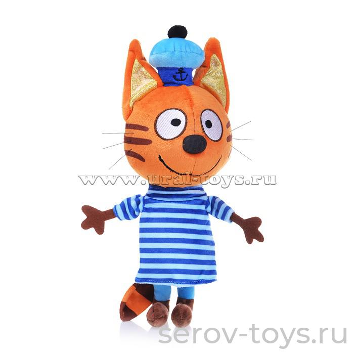 Мульти-Пульти 3 кота Коржик 18 см озвуч. V92306/18 (нажми на ушко)