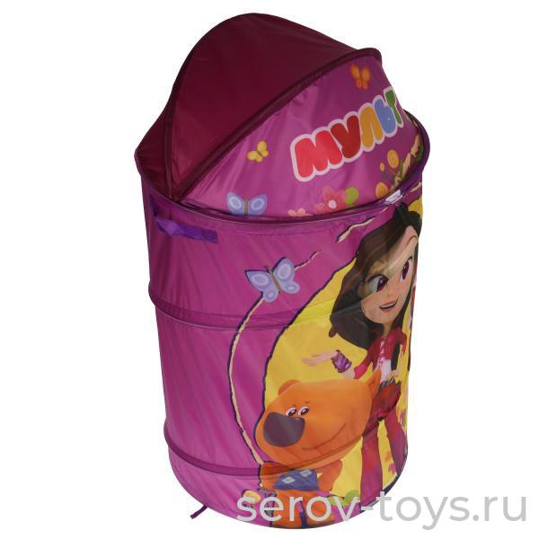 Корзина для игрушек XDP-17938-R Мульт Играем вместе