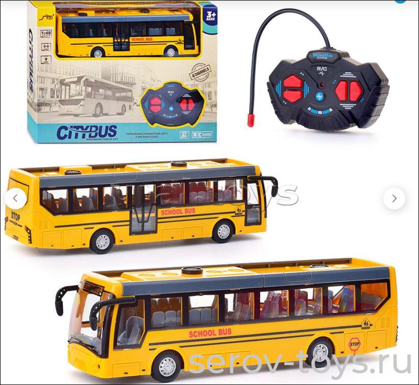 Автобус р/у QH204-10 на аккум USB зарядка в кор