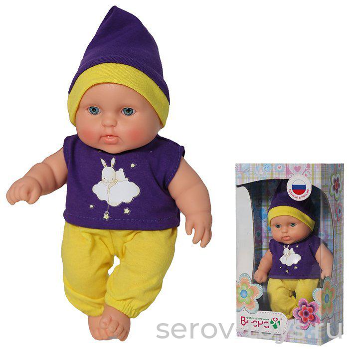 Карапуз Зайка на облаке В3930 20см Весна