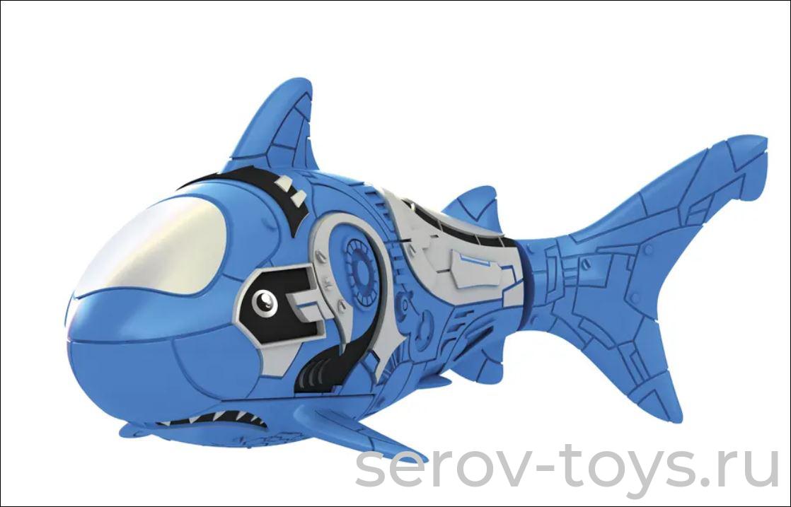 РобоРыбка 2501 активир.в воде (2501-6 Акула голубая)