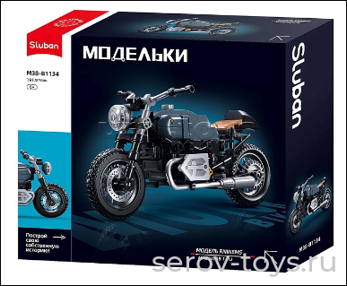 Брик Sluban 38-1134 Мотоцикл R Nine 191 дет