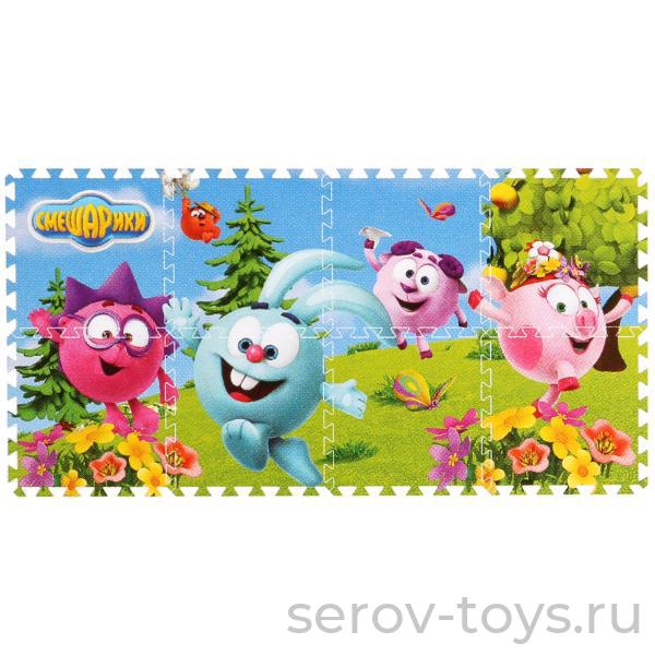 Коврик пазл Смешарики FS-SMESH (8листов) Играем вместе