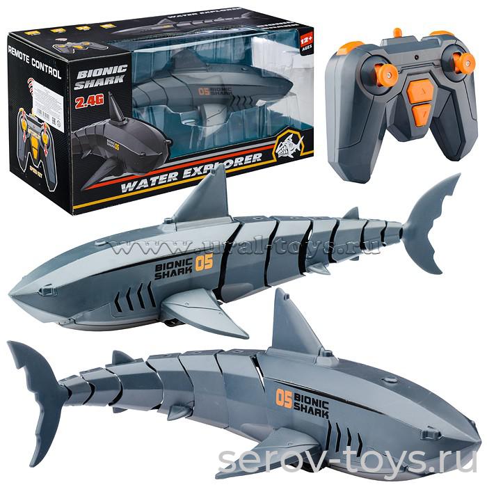 Акула р/у 208001 на аккум в кор